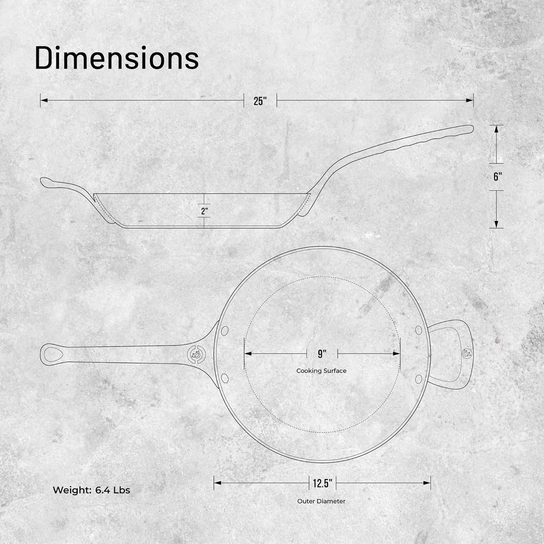 DeBuyer 5680.32 Bratpfanne, Edelstahl, silber,durchmesser 32cm Durchmesser: 32cm, Durchmesser: 32cm