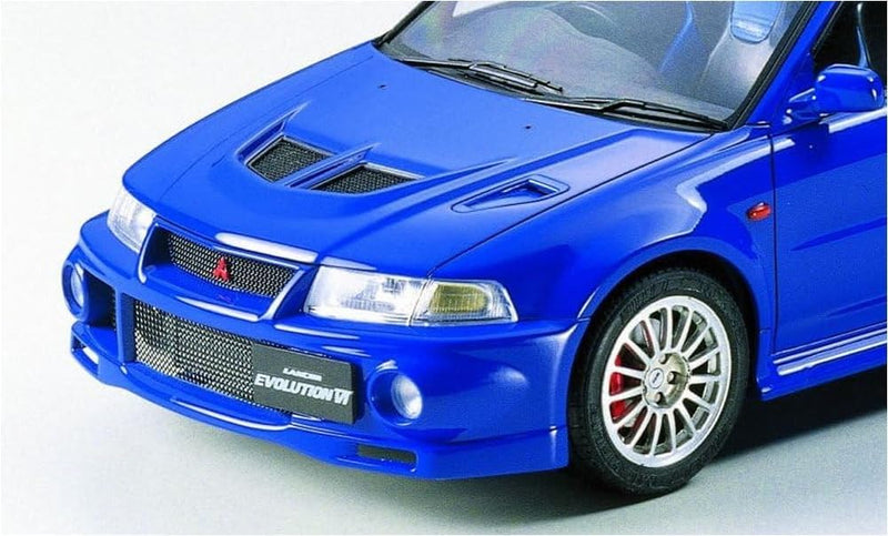 Tamiya 300024213 - 1:24 Mitsubishi Lancer Evolution VI, Blau