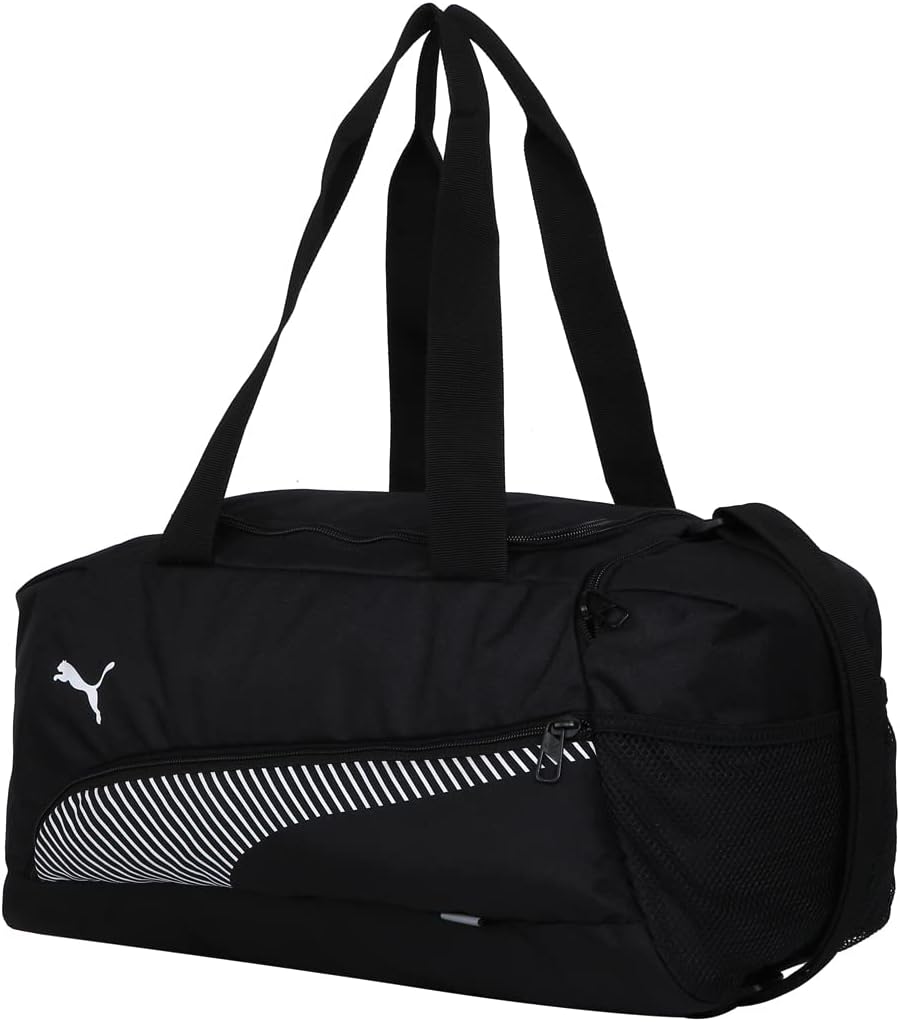 PUMA Unisex-Erwachsene Fundamentals Sporttasche Puma Black 40 x 21 x 22 cm Single, Puma Black 40 x 2