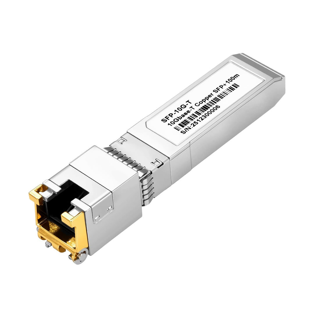 1.25/2.5/5/10GBase-T 10Gb SFP+ auf RJ45 Kupfer Transceiver Modul mit Realtek Chip &amp; DDM für Cisco SF