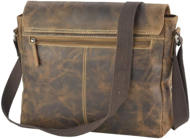 Greenburry Vintage Original Umhängetasche Leder 32 cm