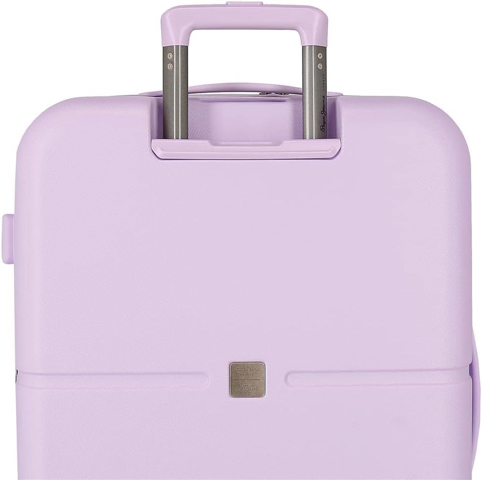 Pepe Jeans Accent Mittelgrosser Koffer, Maleta mediana Lila, Lila