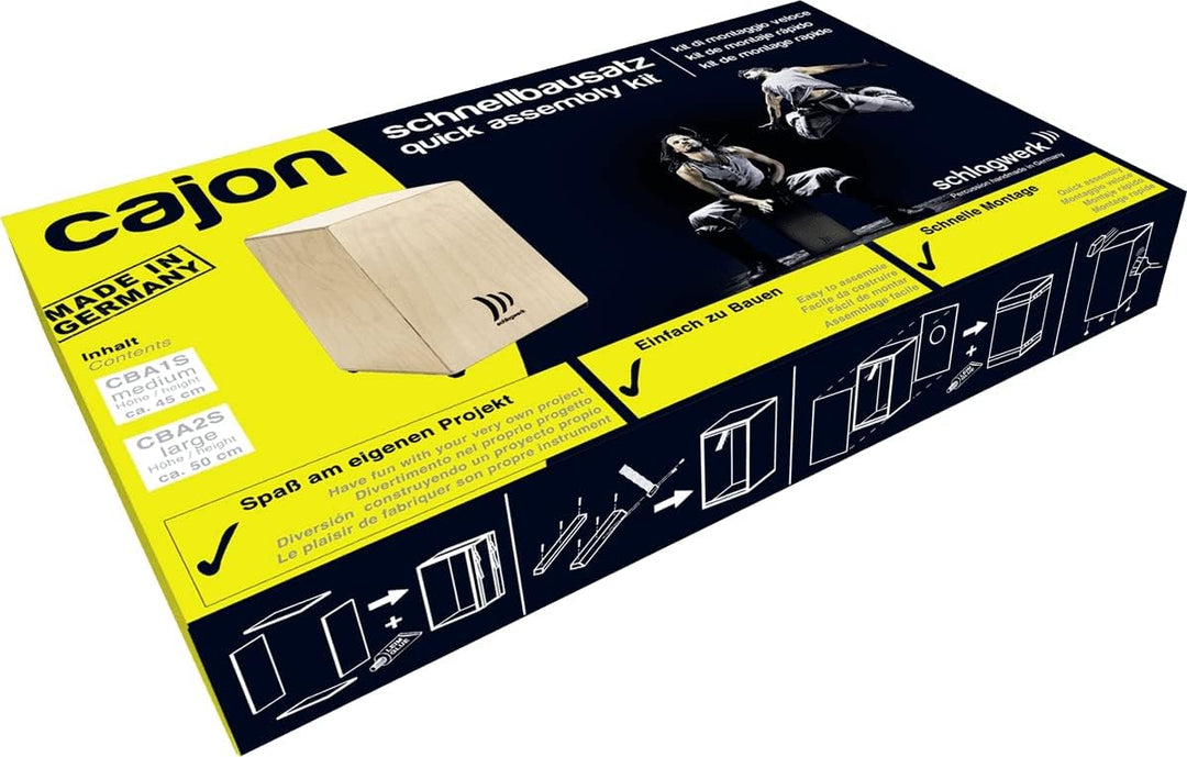 Schlagwerk CBA1S Cajon Bausatz, Grösse: M, CBA1S