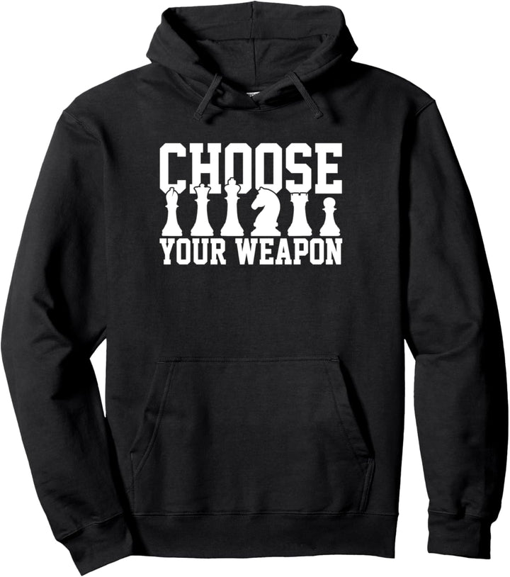 Schach Schachspieler Pullover Hoodie
