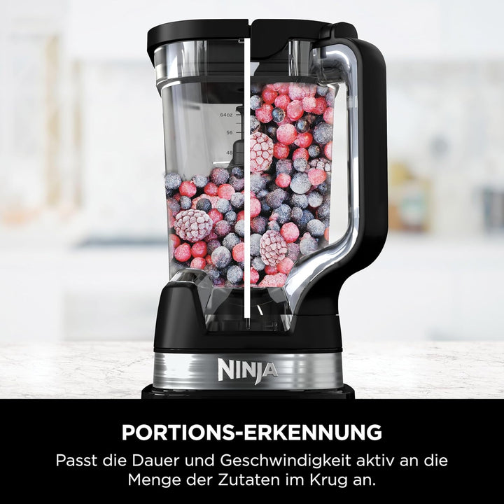Ninja Detect Power Mixer Pro / Blender / Smoothie Maker, 1200 W, 2 L Krug (1,9 L max. Fassungsvermög