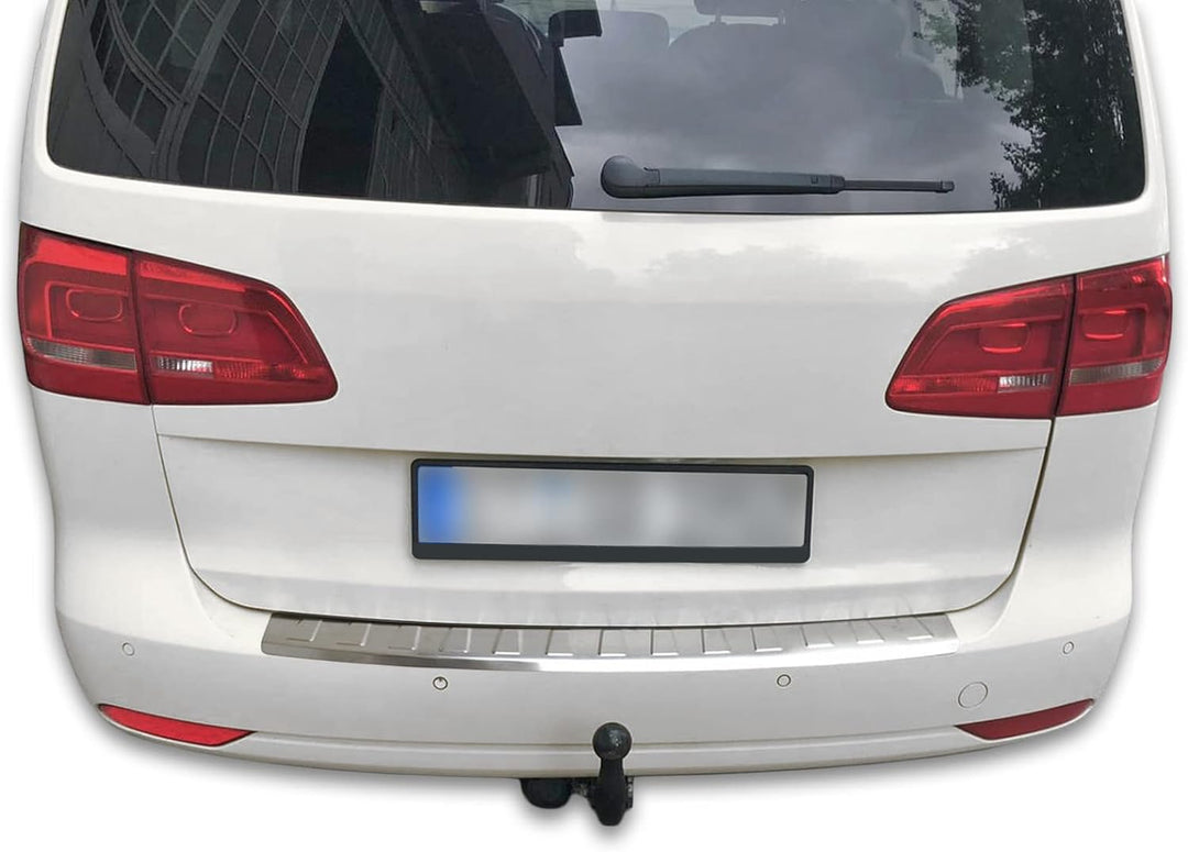 Ladekantenschutz Edelstahl MATT kompatibel für VW TOURAN 1T3 | 2010-2015 | mit Abkantung | premium Q