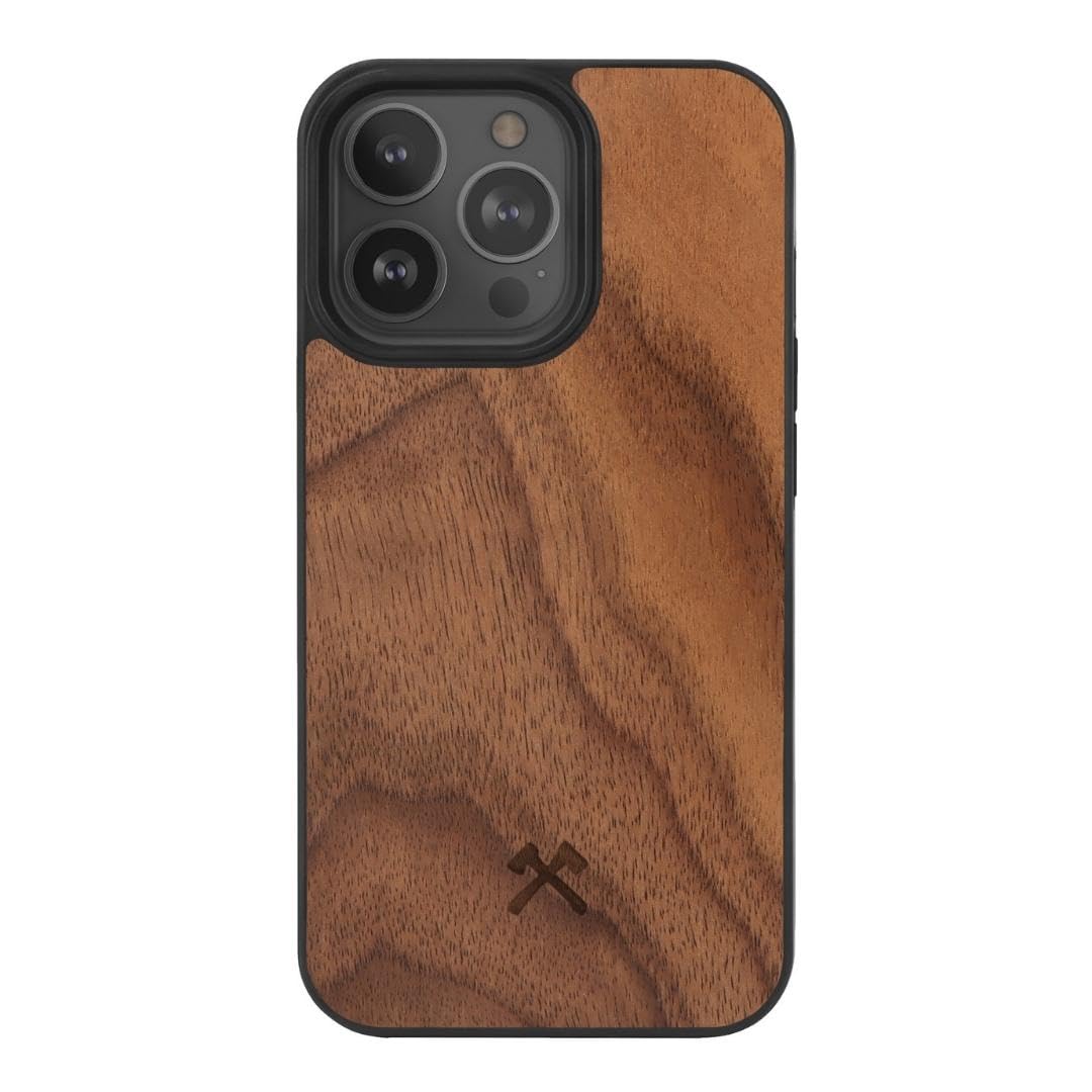 Woodcessories - Magnetisches Bumper Case für iPhone 15 Pro kompatibel mit MagSafe, Hülle mit Magnet