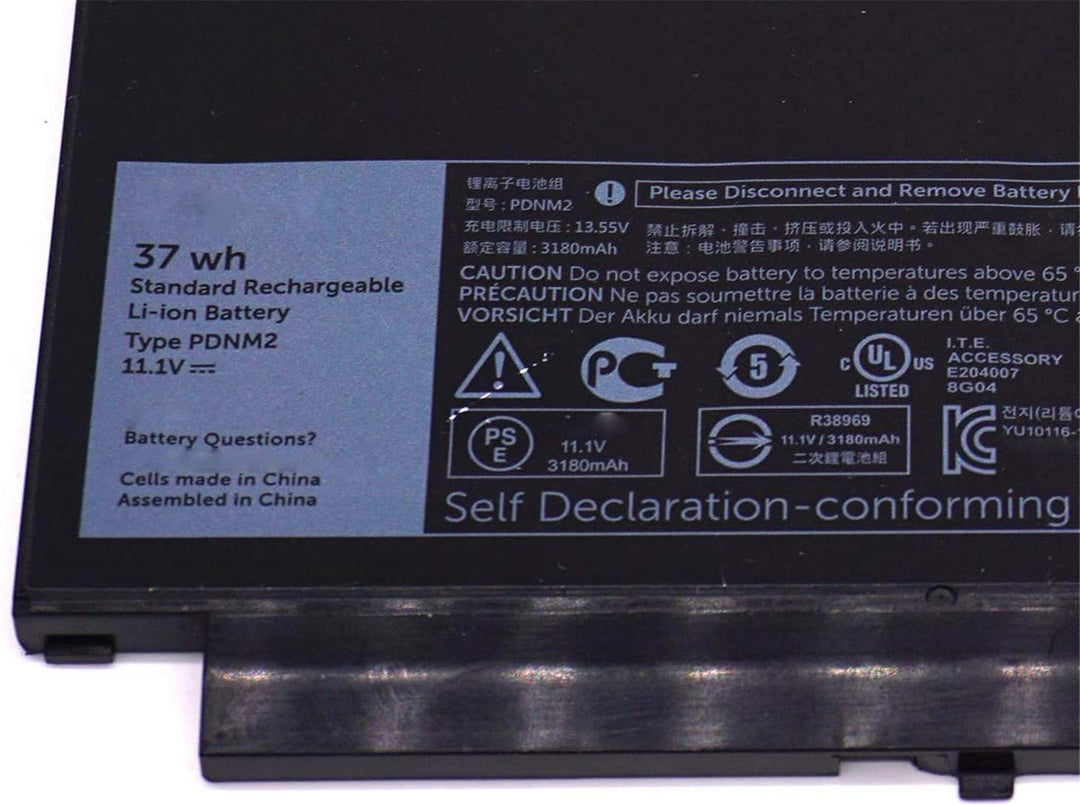 PDNM2 0PDNM2 579TY 0579TY F1KTM 0F1KTM V6VMN 0V6VMN J60J5 Laptop Batterie Ersatz für Dell Latitude 1