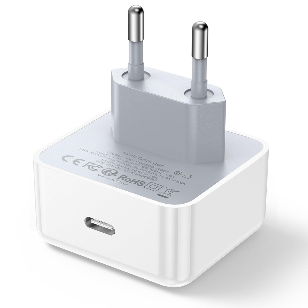 Aioneus iPhone Ladegerät, 40W USB C Ladegerät für iPhone 16, PD 3.0 Power Adapter USBC Stecker Lades