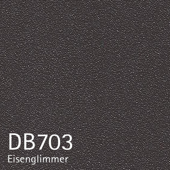 Standaschenbecher mit anthrazit farbigen Mülleimer mit Edelstahl Ascheraufsatz