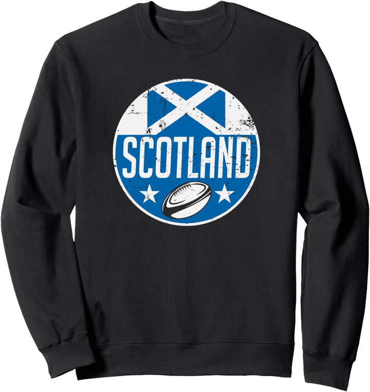Scotland Rugby Flag Jersey Supporter Scottish Fan Gift Sweatshirt