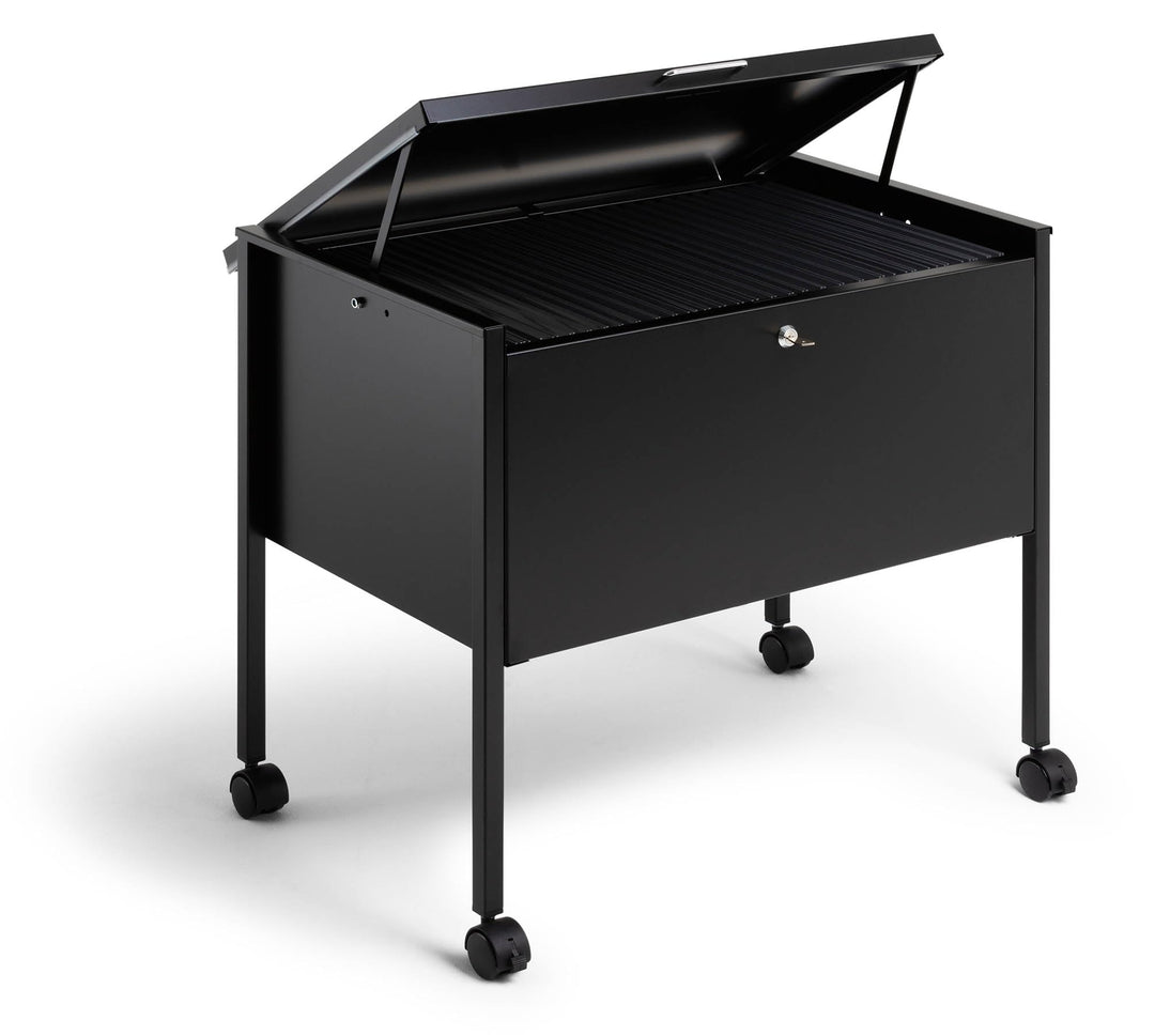Durable Eco Hängemappenwagen 80 A4 Top, schwarz, 309801 Abschliessbar Schwarz, Abschliessbar Schwarz