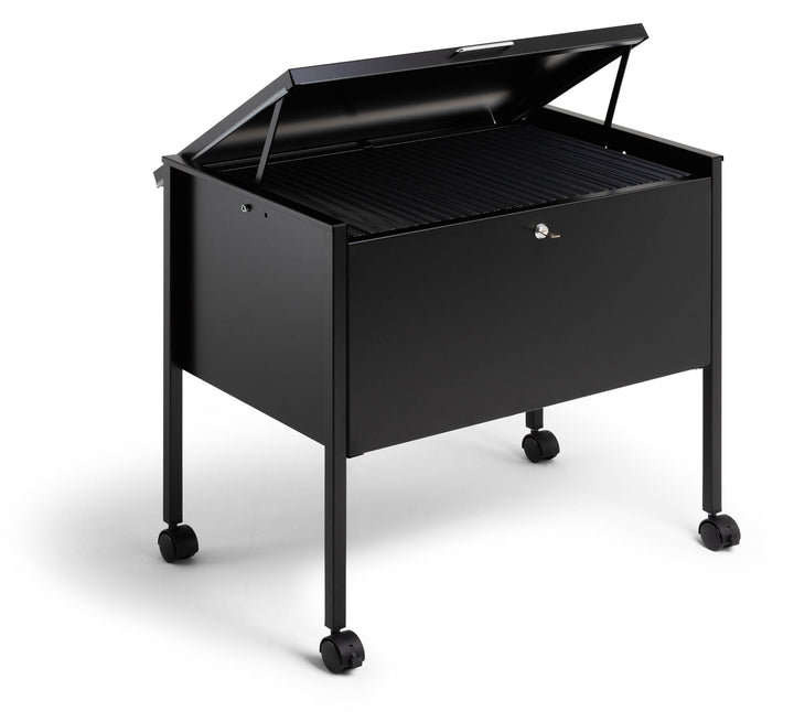 Durable Eco Hängemappenwagen 80 A4 Top, schwarz, 309801 Abschliessbar Schwarz, Abschliessbar Schwarz