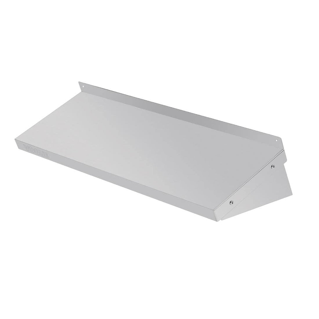 Vogue Edelstahl-Wandregal 90cm 900 x 300mm., 900 x 300mm.