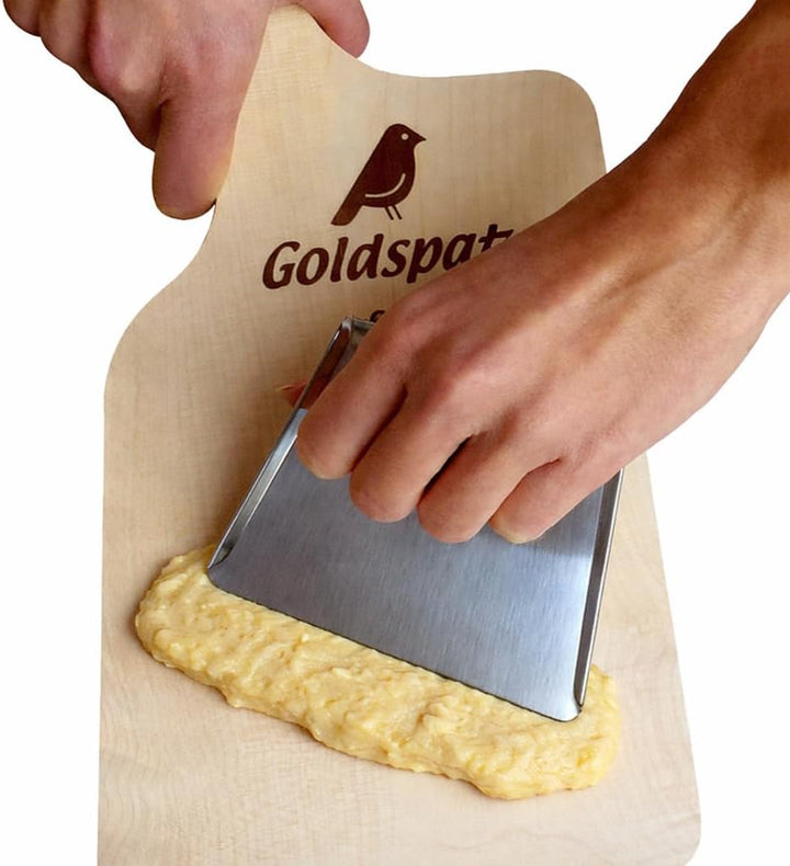 Goldspatz Ergonomisches Spätzlebrett mit Schaber - #2198S