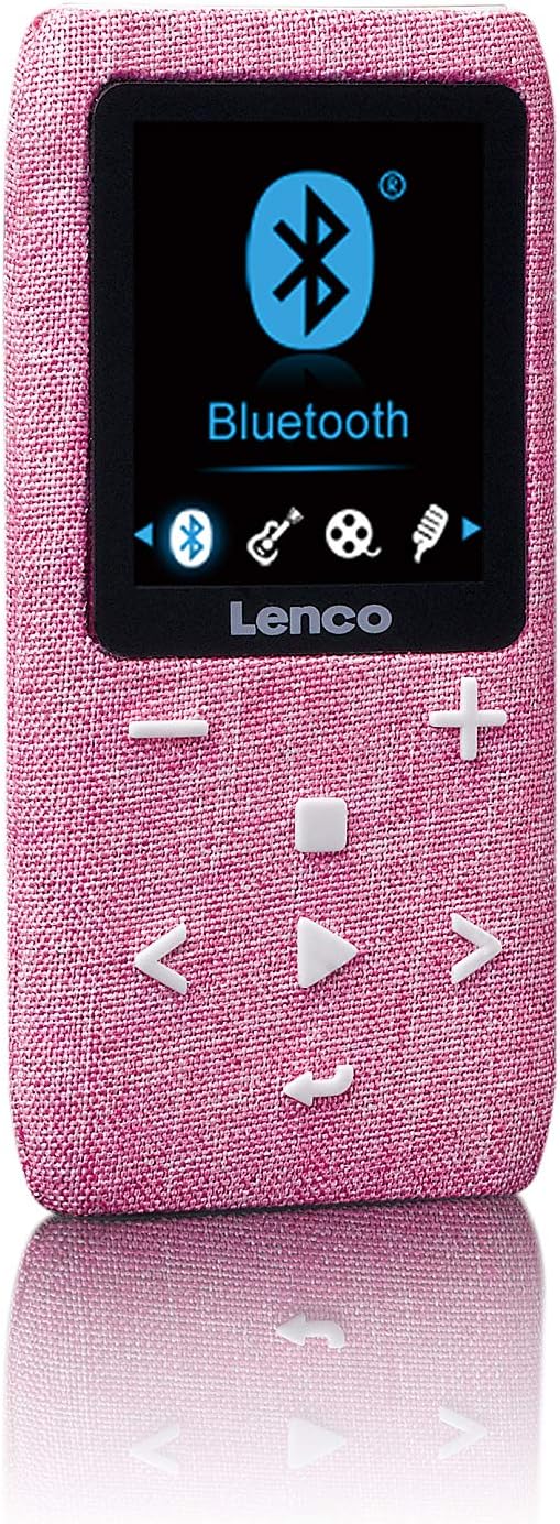 Lenco Xemio-861 - Bluetooth MP3 Player - 8GB Micro-SD Karte - Bluetooth - FM-Radio - Sprachmemo Funk