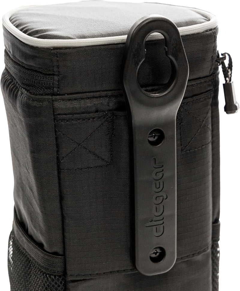 Clicgear Golf Trolley Cooler Tube Insulated Drinks Bag,Black Einzelbett, Einzelbett