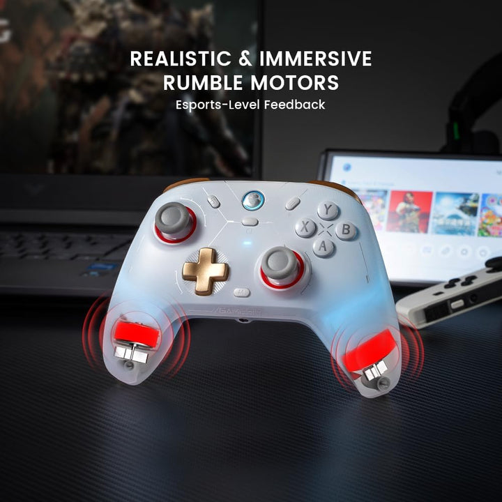 GameSir Cyclone 2 PC Controller Mag-Res TMR Sticks 1000Hz Report Rate Hall & Micro 2-in-1 Triggers R