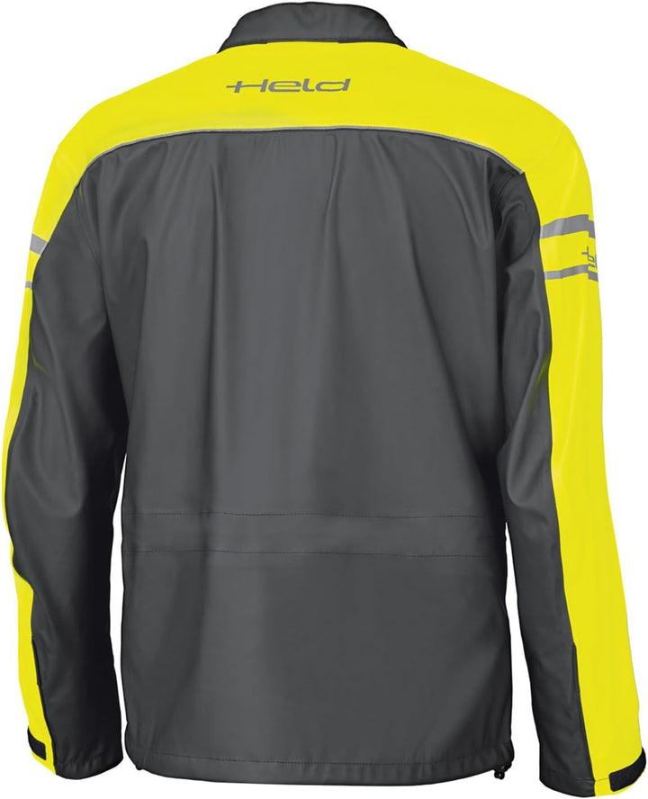 Held Rainstretch Top - Motorrad Regenjacke Herren mit Stretchmaterial - Wasserdicht - Kapuze - Scotc