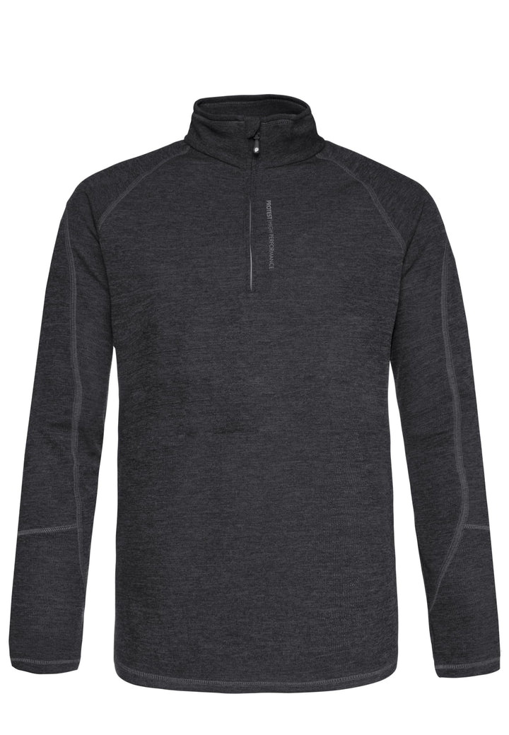 Protest Men Langer Ärmel PRTLOUISIANA S True Black, S True Black