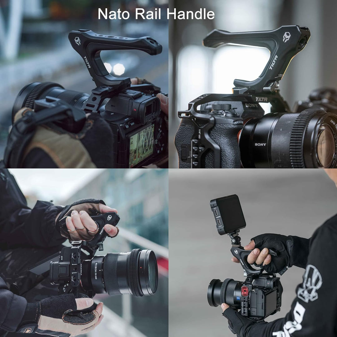 TILTA TA-T30-A-B-2 Camera Cage a7 IV Basic Kit für Sony A7M4 A7 IV Alpha A1 A9 II Alpha 7 IV Kamera