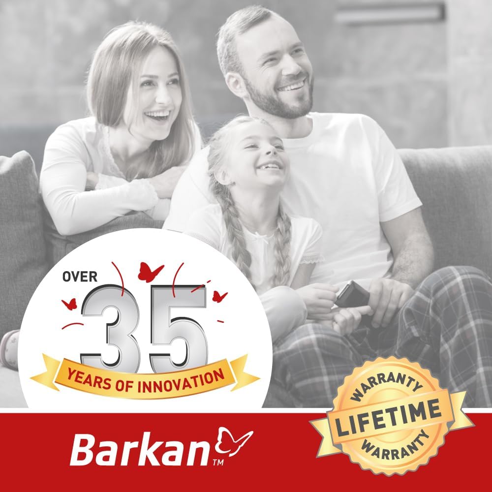 Barkan Lange TV Wandhalterung, 13-86 Zoll Schwenkbar/Neigbar/Vollbewegung flach &amp; Curved Fernseher T