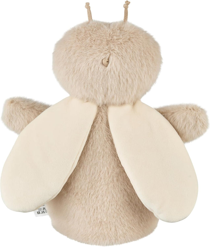 Sterntaler Handpuppe Biene aus weichem Flausch, Kinder- und Babyspielzeug, Kopf wattiert mit Polyest