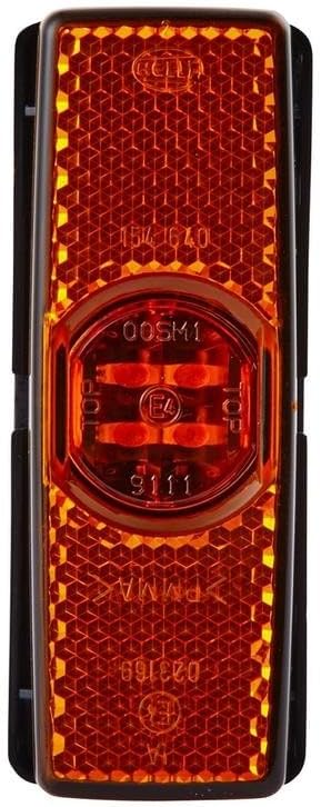 HELLA 2PS 008 382-801 Seitenmarkierungsleuchte - Begrenzungsleuchte - Anhänger - Wohnwagen - LED - 2