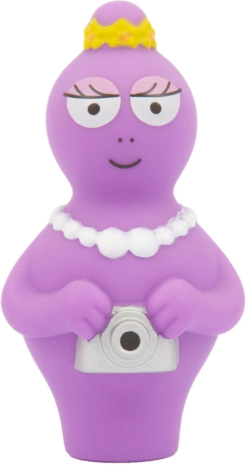 Giochi Preziosi Barbapapa Barpapapà-Lachs-Häuschen mit Blumenmalerei aussen Tür und Fenster zum Öffn