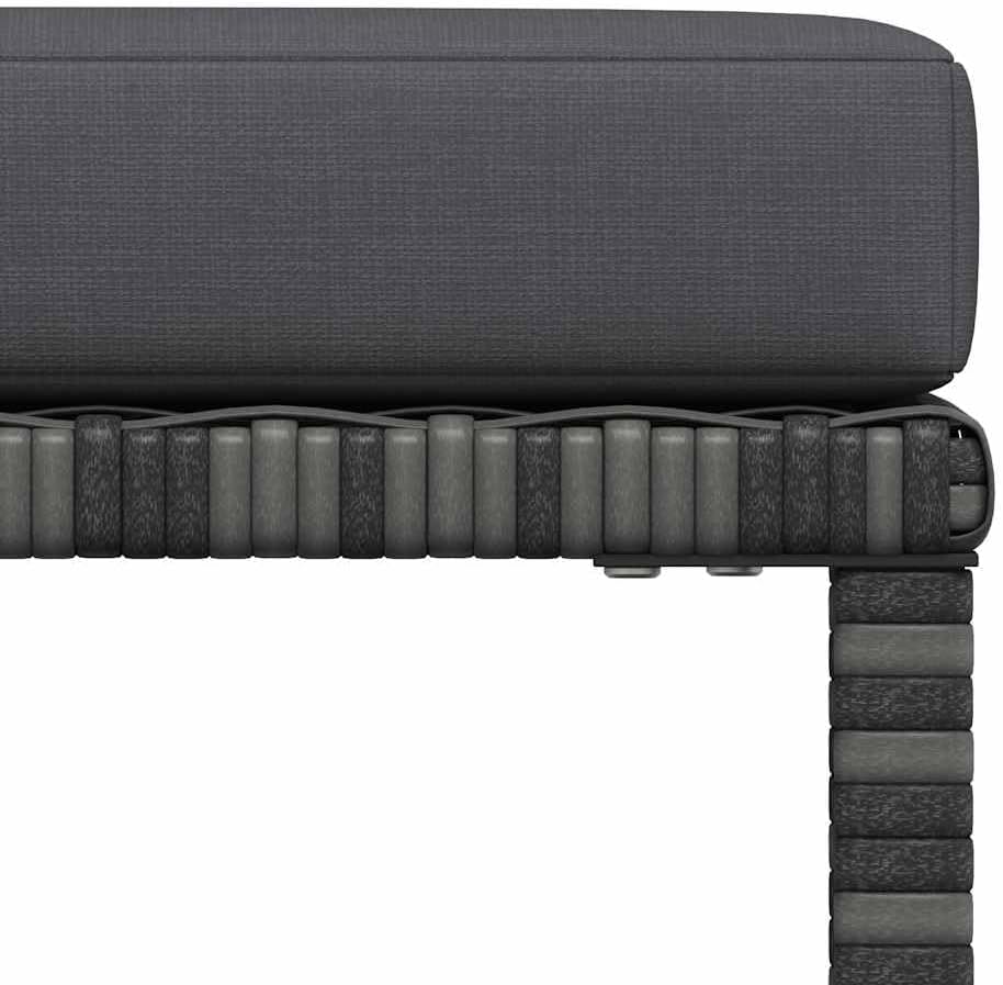 vidaXL Modular Fusshocker mit Kissen Sitzhocker Fussstütze Fussbank Gartenhocker Beistelltisch Couch