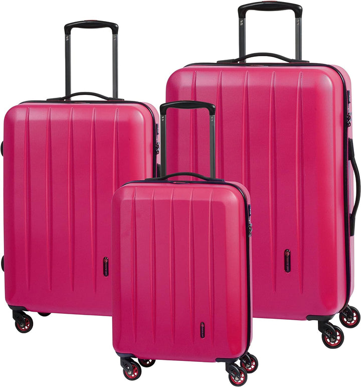 CHECK.IN Trolley-Set Cork, 3-TLG., Beere