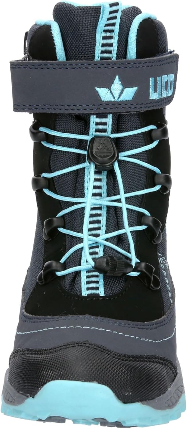 Lico Mädchen Sundsvall Vs Schneestiefel 38 EU Marine Türkis, 38 EU Marine Türkis