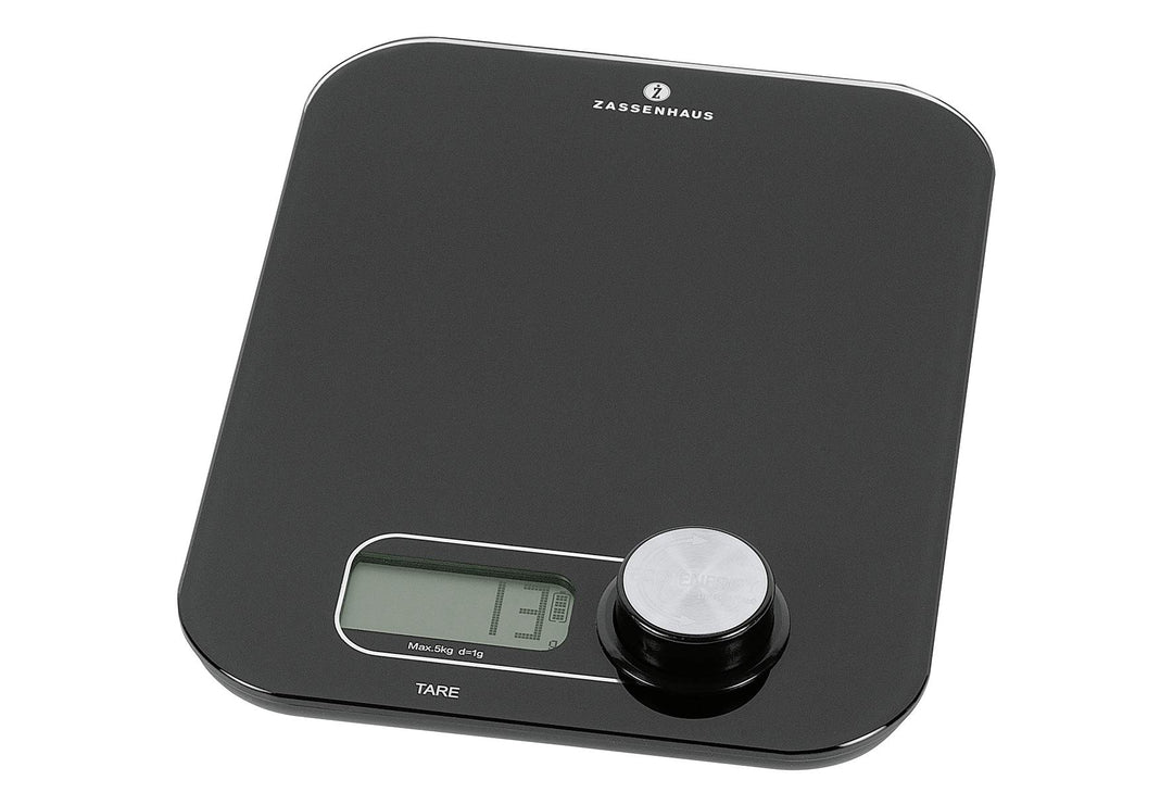 Zassenhaus Eco Energy Digital-Waage Schwarz One Size Einheitsgrösse Schwarz, Einheitsgrösse Schwarz