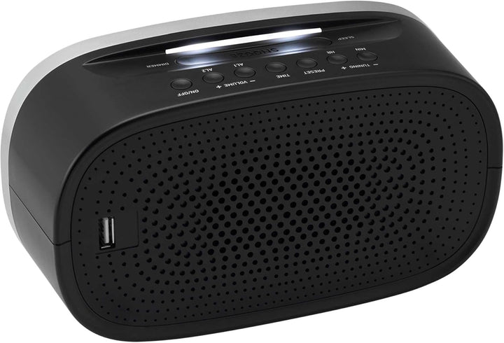 GRUNDIG Sonoclock 3100 Wecker mit Radiofunktion, UKW-Tuner, Weckfunktion, Einschlafzeit-Automatik, S