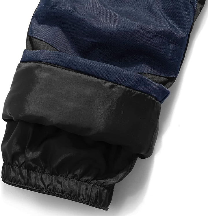 BenBoy Kinder Skihose Schneehose Wasserdicht Softshellhose Gefüttert Warm Hosenträgerhose Latzhose W