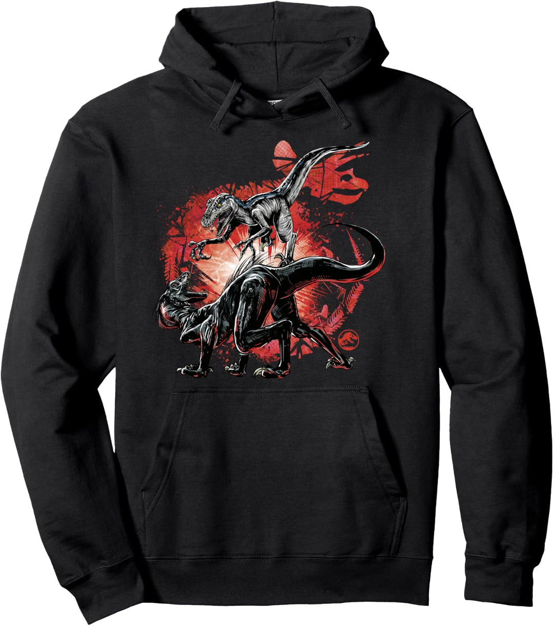 Jurassic World: Fallen Kingdom Blue VS. Indoraptor Pullover Hoodie