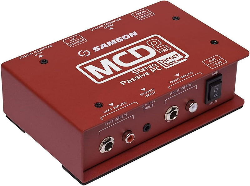 Samson S-Max MCD2 Pro - Passive Stereo-PC-Direktbox