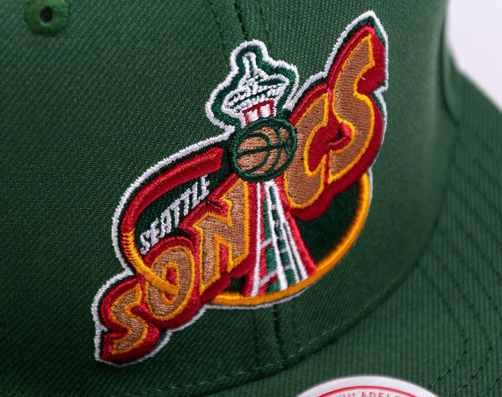 Mitchell & Ness Snapback Cap - SIDEPATCH Seattle Supersonics