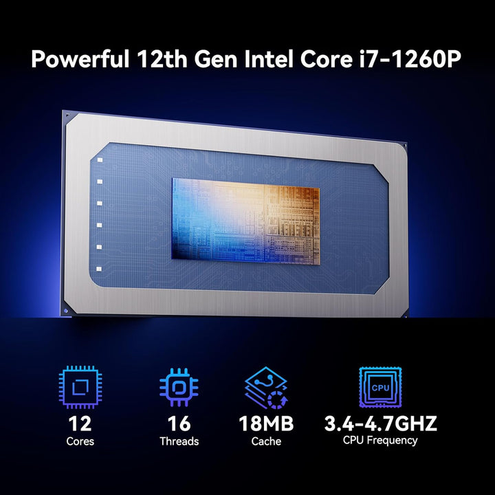 Intel NUC 12 Pro, für ASUS NUC12 Pro Wall Street Canyon Mini PC, 0GB RAM, 0GB SSD, Intel Core i7-126