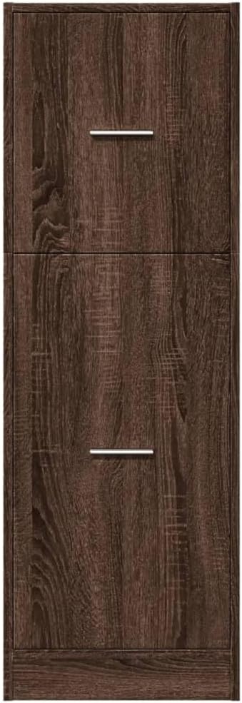 vidaXL Apothekerschrank Eichen-Optik 40x41x118 cm Holzwerkstoff Braune Eiche 40 x 41 x 118 cm, Braun