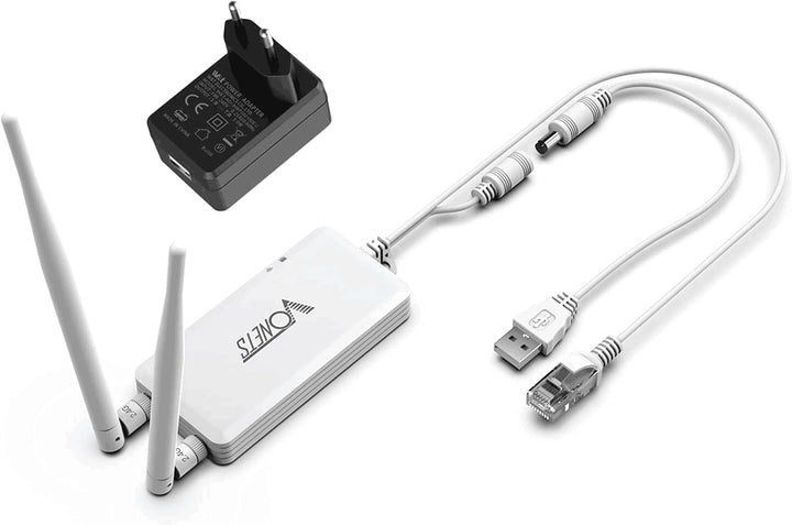 VONETS VAP11S Industrial 2.4GHz WLAN Bridge Mini WiFi Router Verstärker Ethernet zu WiFi mit Power A