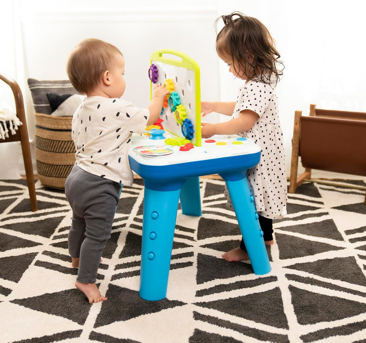 Baby Einstein, Curiosity Table Spieltisch mit 65 Melodien, abnehmbaren Füssen, Lichtern, Zahnrädern
