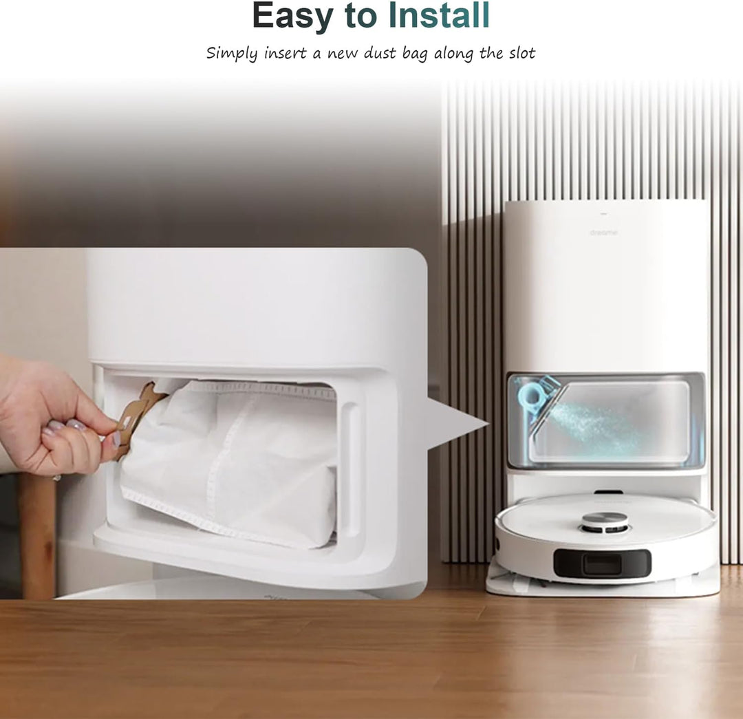 16 Stück Staubbeutel für Xiaomi X20+ /X10+ /X20 Max /X20 Pro, für Dreame D10 Plus Gen 2 /L10s Pro Ge