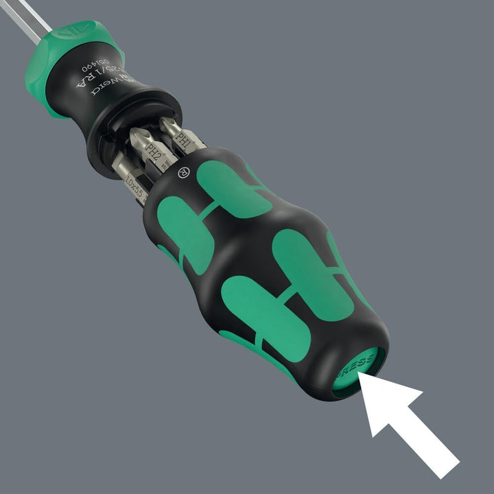 Wera 05051518001 Kraftform Kompakt 27 RA 2, 6-teilig, Kraftform Kompakt 27 RA 2