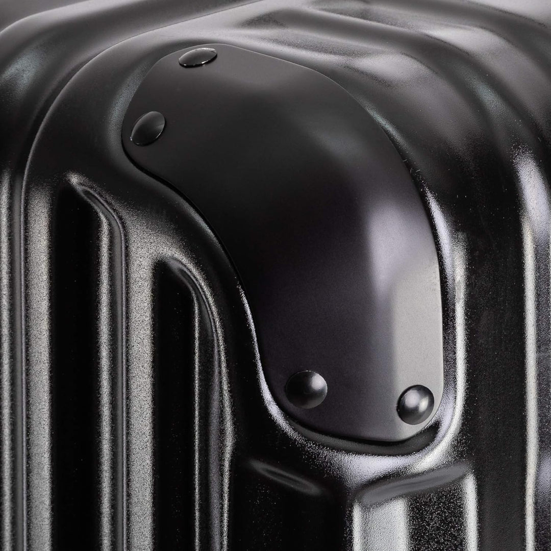 Travelhouse London Koffer Sport schwarz - XL Alu Rahmen Polykarbonat Hartschale · Trolley Reisekoffe