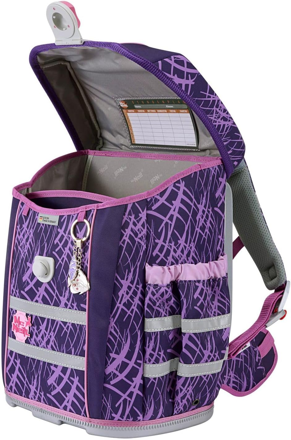 Thorka McNeill Mac2 Ranzen Set 5teilig MAGIC, Lila