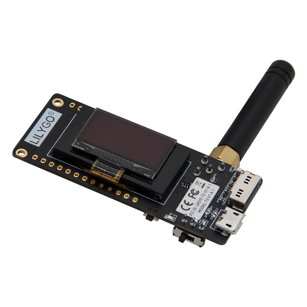LILYGO TTGO Lora 868Mhz OLED 0.96 Zoll SD Karte ESP32 Entwicklungsboard Paxcounter Modul SMA Meterin
