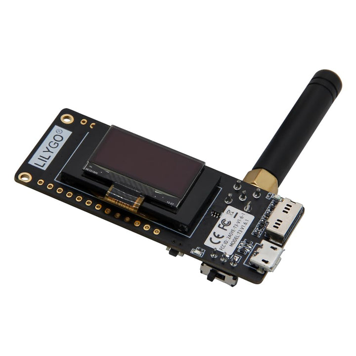 LILYGO TTGO Lora 868Mhz OLED 0.96 Zoll SD Karte ESP32 Entwicklungsboard Paxcounter Modul SMA Meterin