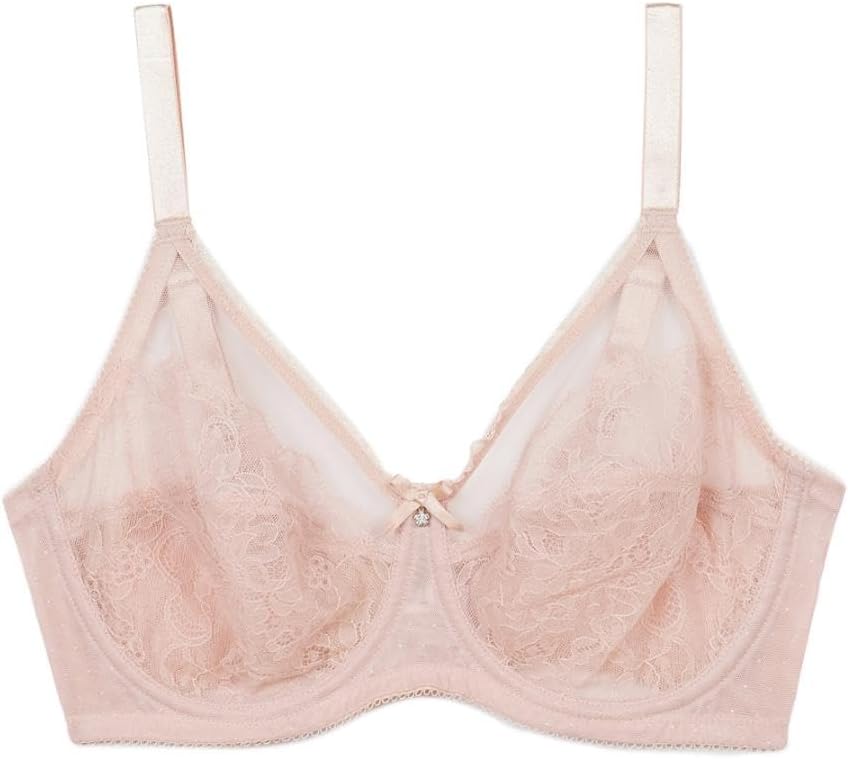 Wacoal Damen Vollständige BH mit voller Abdeckung, Undurchsichtige 70D Rosenstaub, 70D Rosenstaub
