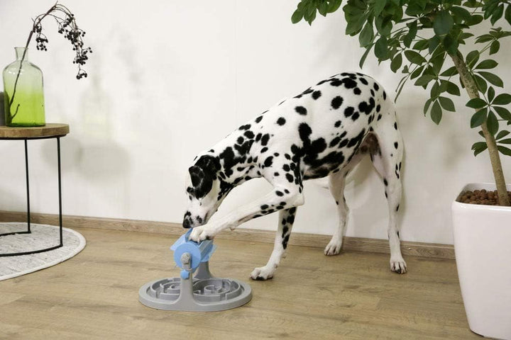 Kerbl Pet Snackrolle Anti-Schling grau/blau, 27x32x20-26cm